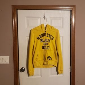 Victoria secret pink iowa Hawkeyes hoodie